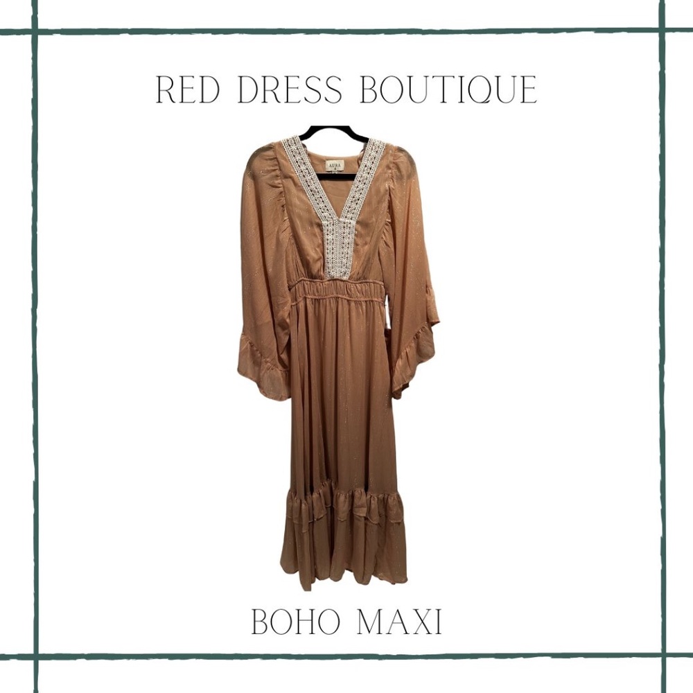 NWT Red Dress Boutique Boho Maxi